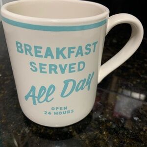 Make an offer! Kate Spade Lenox Order’s Up Breakfast Served All Day Mug.